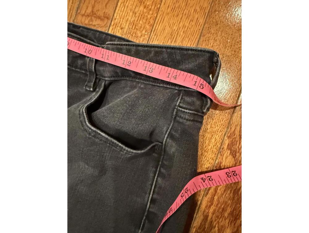 American Eagle Hi-Rise Jegging Dream Stretch Black Size 12 - Picture 5 of 7